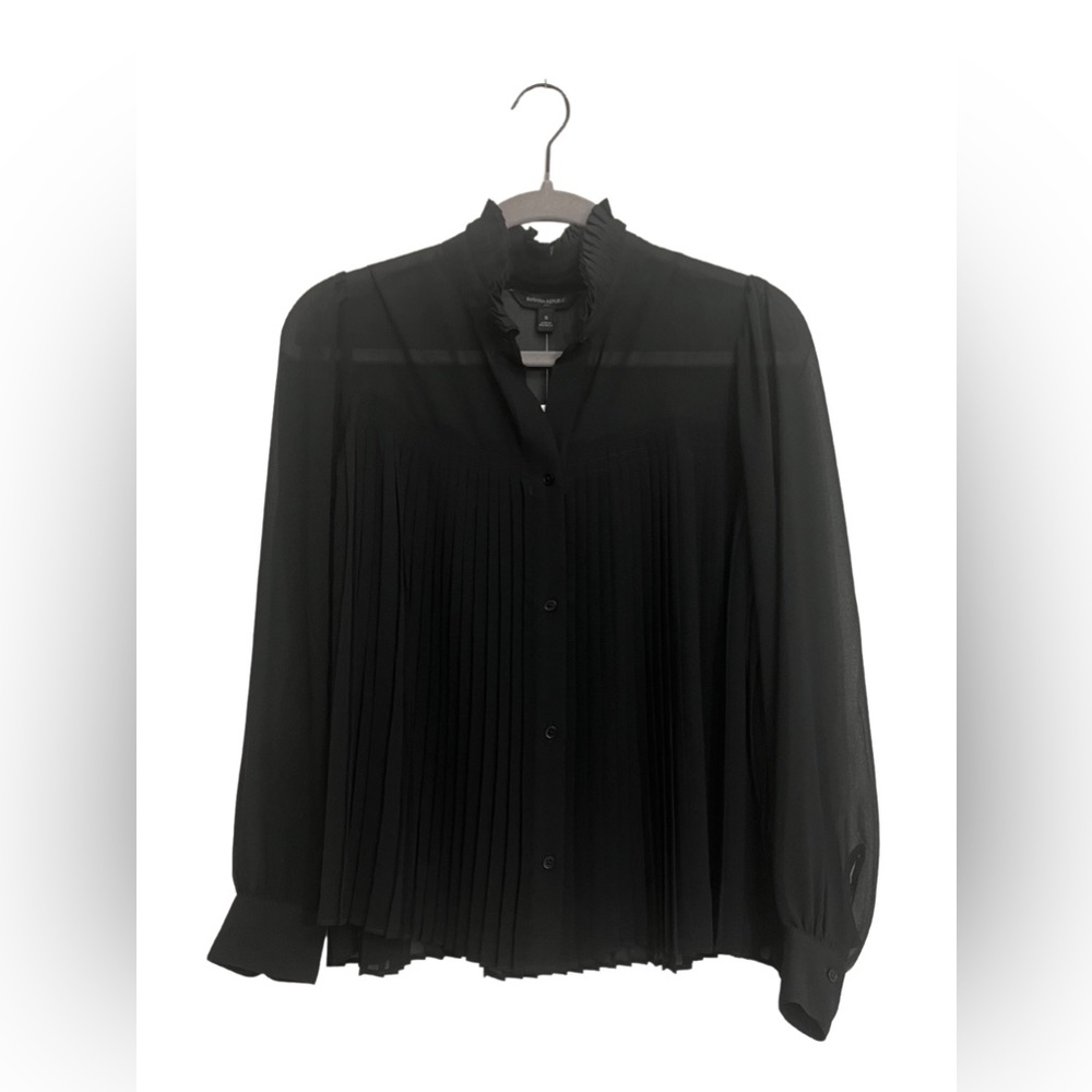 Banana Republic Pleated Blouse